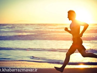 running-beach